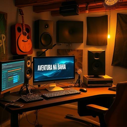 Projeto de áudio: Criaäão de efeitos sonoros para o jogo 'Aventura na Bahia'