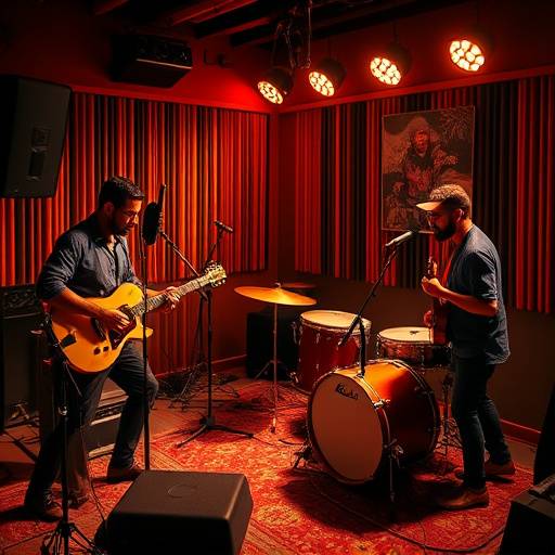 Projeto de áudio: Gravaäão da banda 'Bahia Beat'